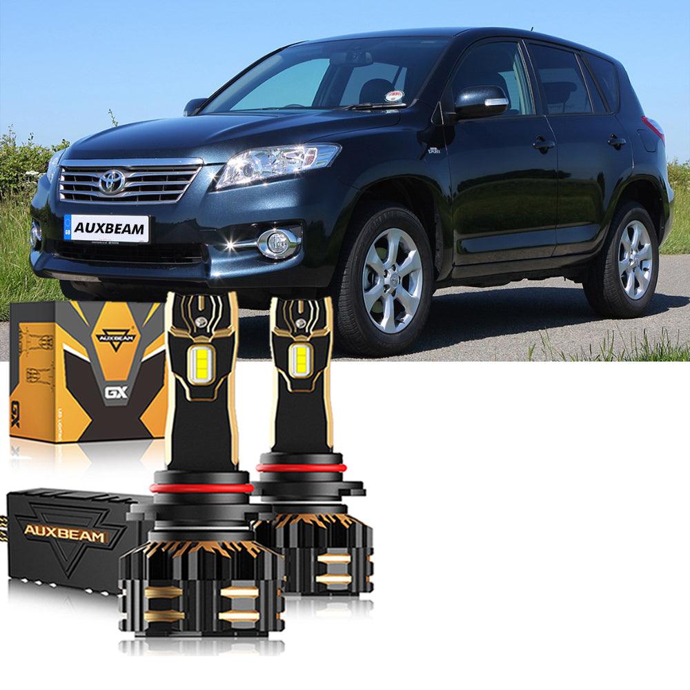 For 2006-2012 Toyota RAV4 9005 9006 LED Headlight Bulbs Bundle