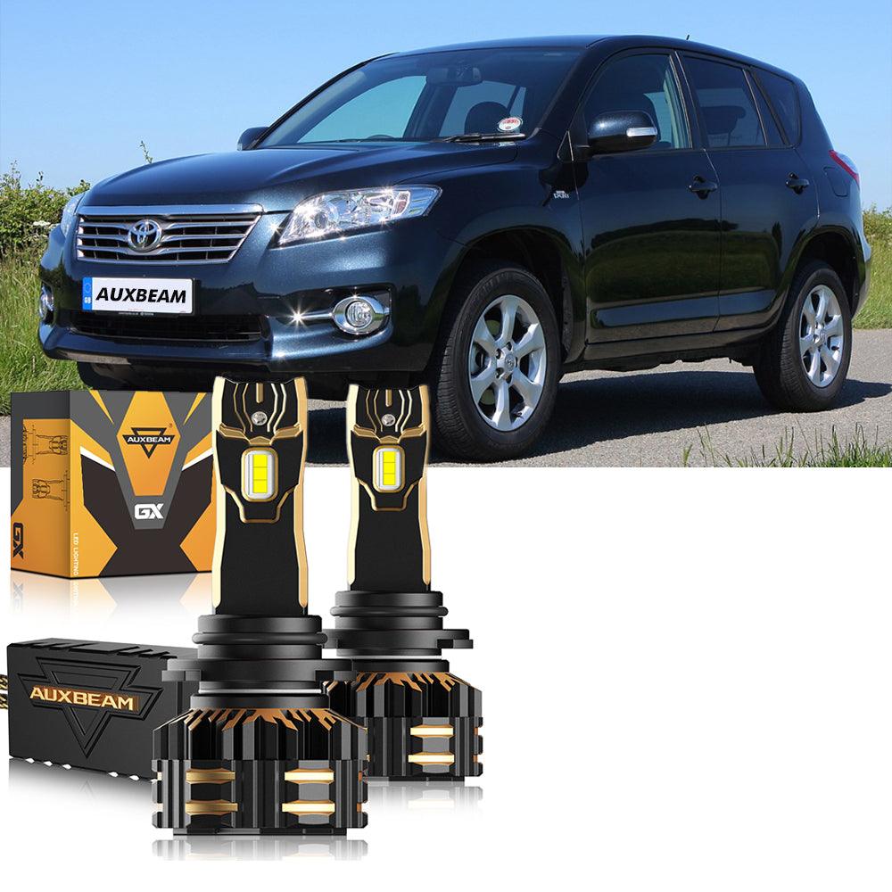 For 2006-2012 Toyota RAV4 9005 9006 LED Headlight Bulbs Bundle