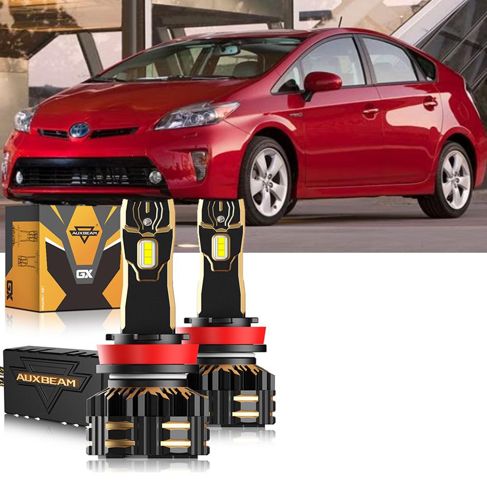 For 2010-2015 Toyota Prius 9005 H11 LED Headlight Bulbs Bundle