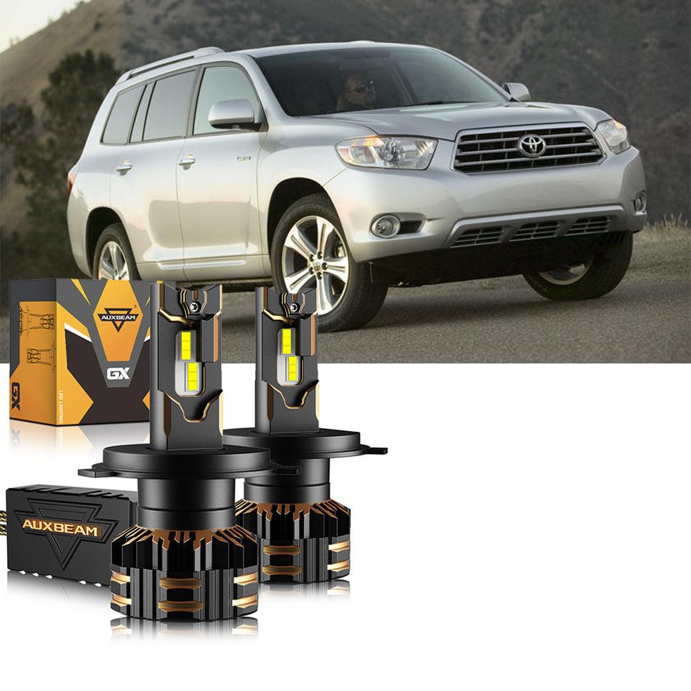 For 2008-2010 Toyota Highlander H4 LED Headlight Bulbs