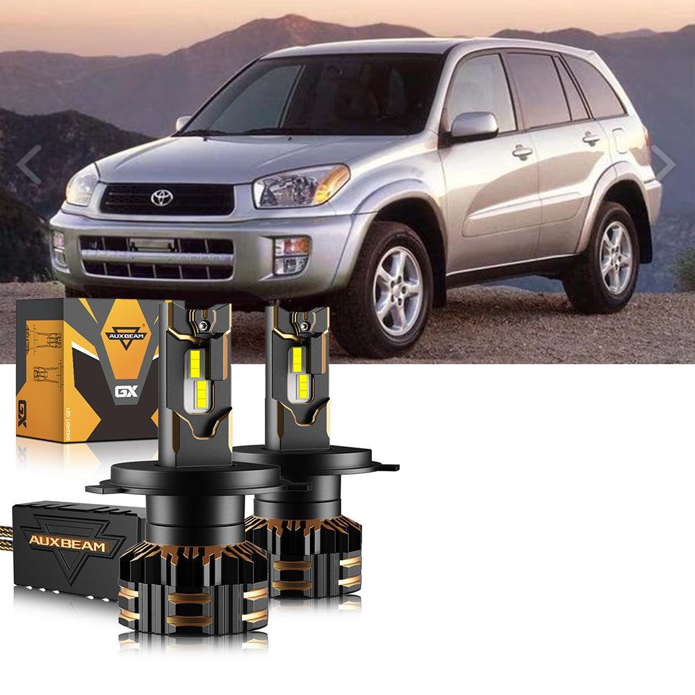 For 2001-2005 Toyota RAV4 H4 LED Headlight Bulbs Bundle