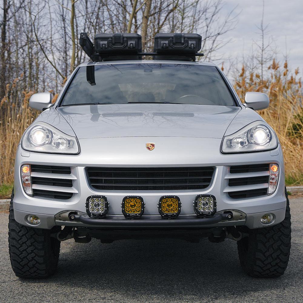 (2pcs/4pcs set) 5 Inch 110W White/Amber Spot Light LED Driving Lights for Toyota Tacoma