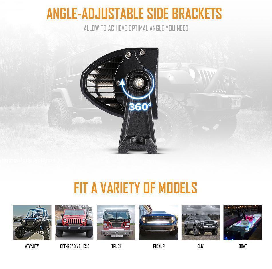 V-Series RGB Color Changing Off Road LED Light Bar