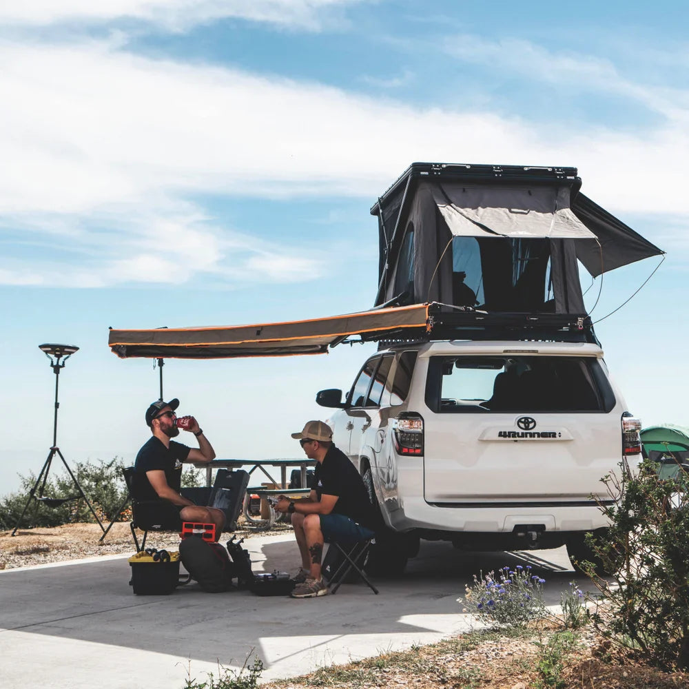 180 DEGREE AWNING, XL, DRIVER OR PASSENGER SIDE, C-CHANNEL ALUMINUM, OLIVE Tipella Backcountry