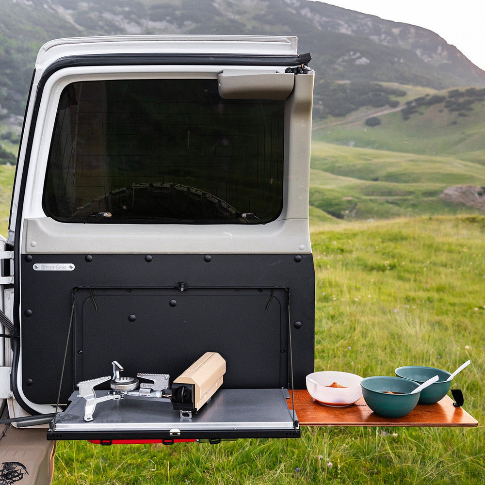Drop-Down Tailgate Table