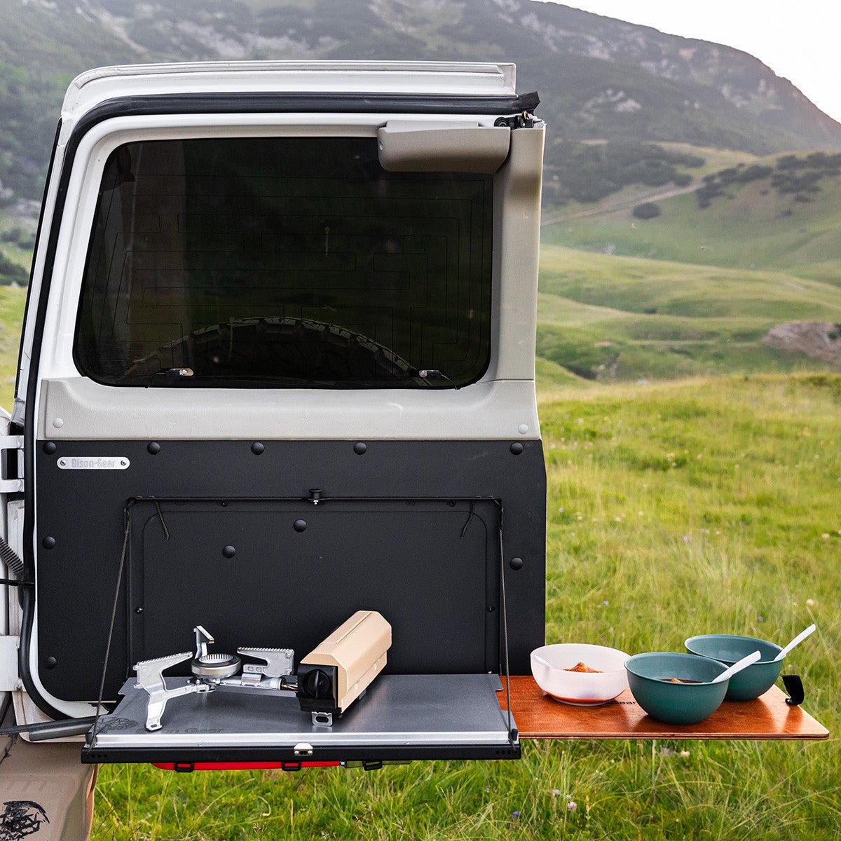 Drop-Down Tailgate Table