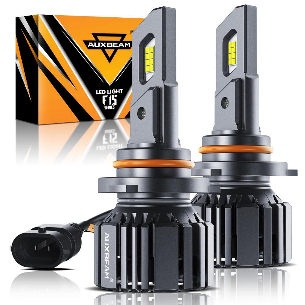 9005/HB3/H10 LED Headlight Bulbs 90W 20000LM F15 Series 20% Smaller Size 6500K Cool White | 2 Bulbs