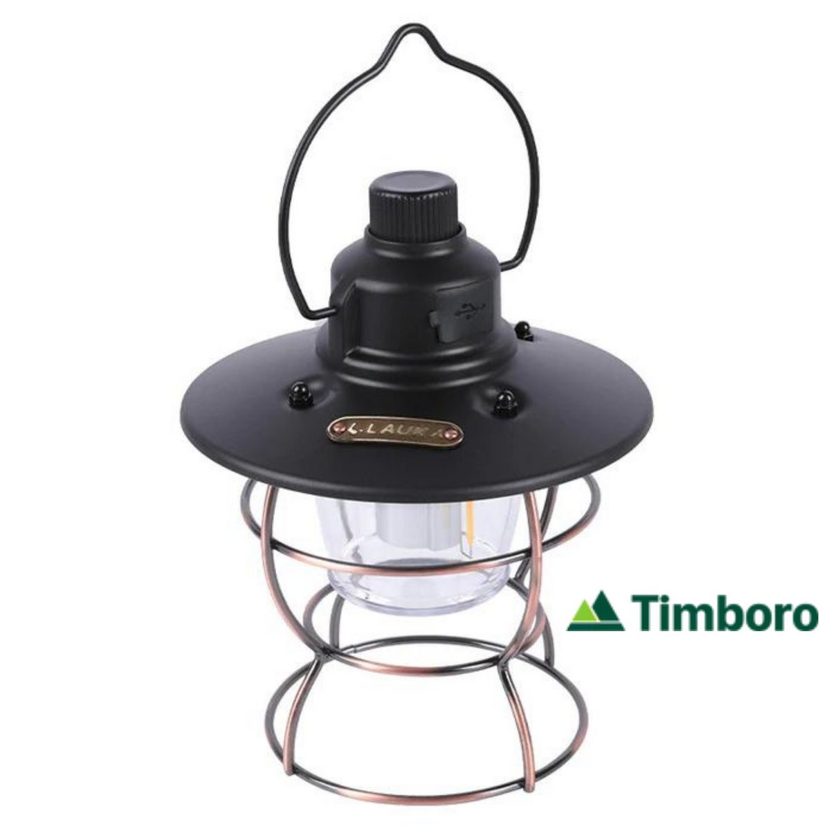 TIMBORO Vintage LED Lantern Tipella Backcountry