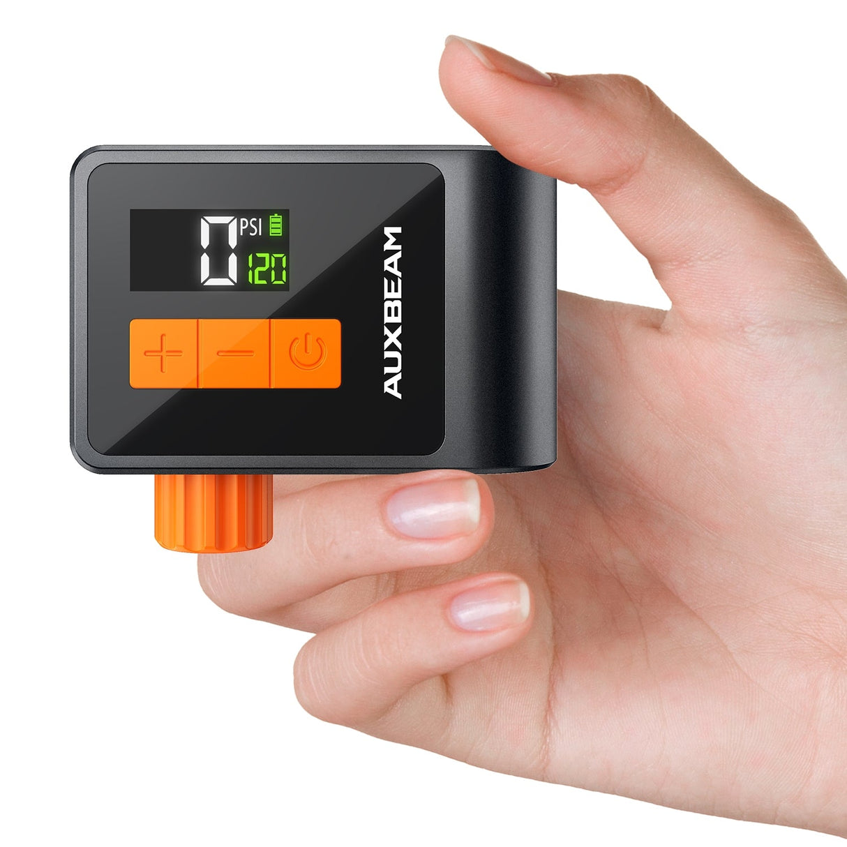 ๐BL03 Compact 120PSI Electric Bicycle Tire Pump with Presta and Schrader Valve for Road Bike, City, Mountain, and E-Bike