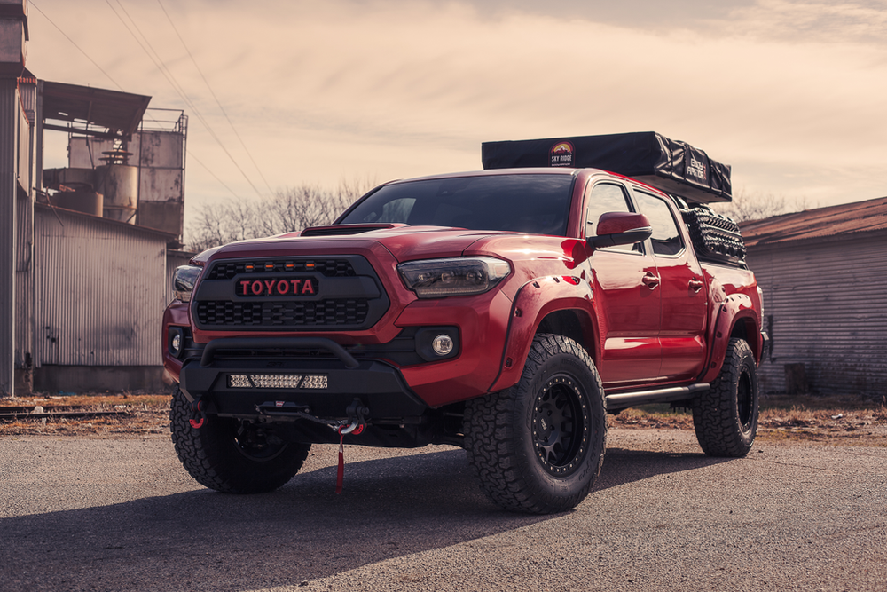 2016-2023 TOYOTA TACOMA HILINE FRONT WINCH BUMPER Body Armor 4x4