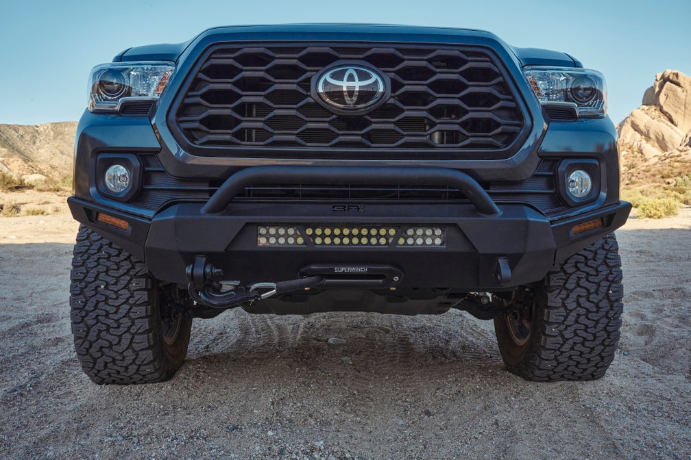 2016-2023 TOYOTA TACOMA HILINE BUMPER HIGH CLEARANCE SIDE WINGS Body Armor 4x4