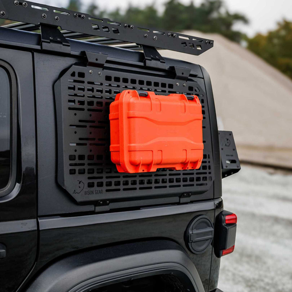 External MOLLE Panel - Wrangler JL - Bison Gear