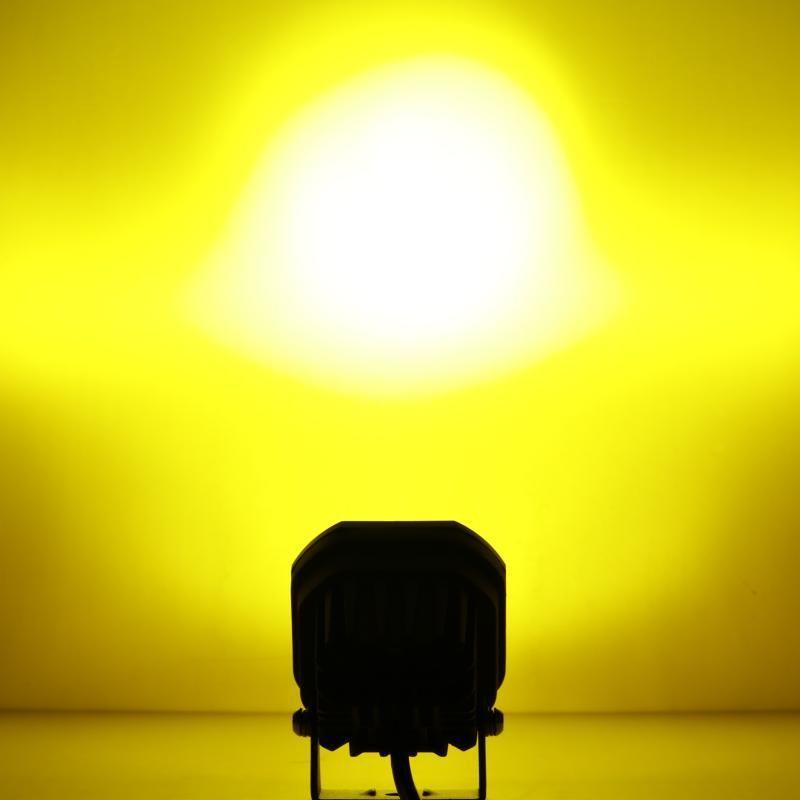 3 Inch 80W 9600LM LED Fog Lights Kit White/Yellow Beam for 2012-2022 Toyota Tacoma/ 2010-2022 Toyota 4Runner / 2014-2022 Toyota Tundra