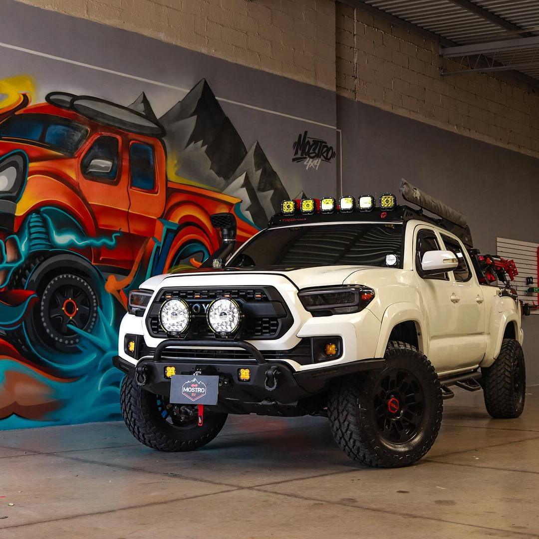 XP-ULTRA Series 5 Inch 110W 11000LM White/Amber LED Driving Lights Pods Light