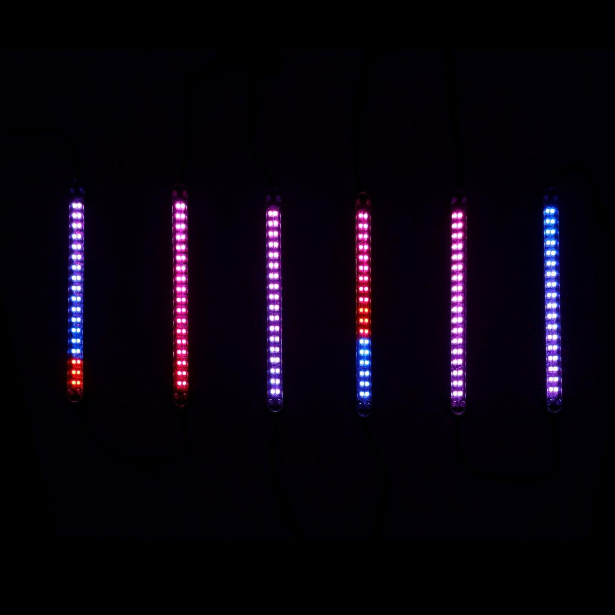 Magic Dream Color RGB Underglow Lights LED Strip Lights Kit with Bluetooth APP & Wireless Remote Control with Brake Light Function