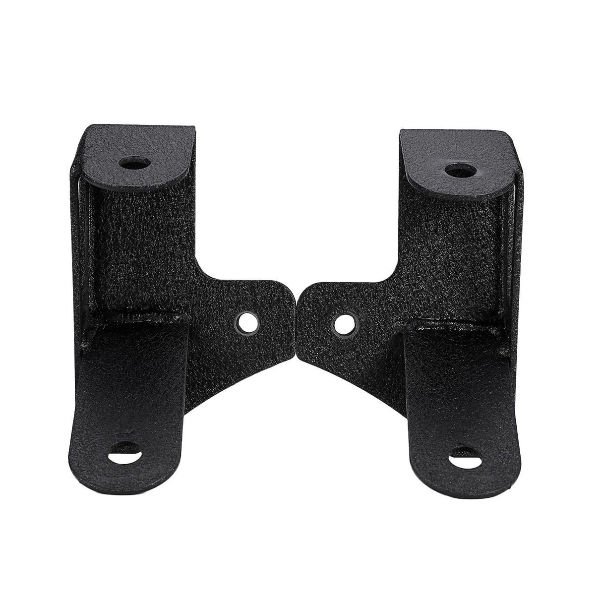 (2pcs/set) Dual A-Pillar Pods Light Windshield Mount Brackets for Jeep Wrangler JK 2007-2017