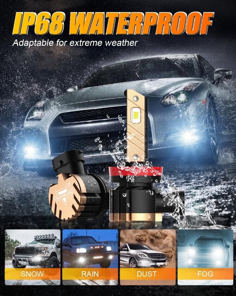 (2pcs/set) H11/H8/H9 8000LM 6500K Cool White Z3 LED Fog Light/DRL BULBS 44W For 2012-21015 TOYOTA TACOMA