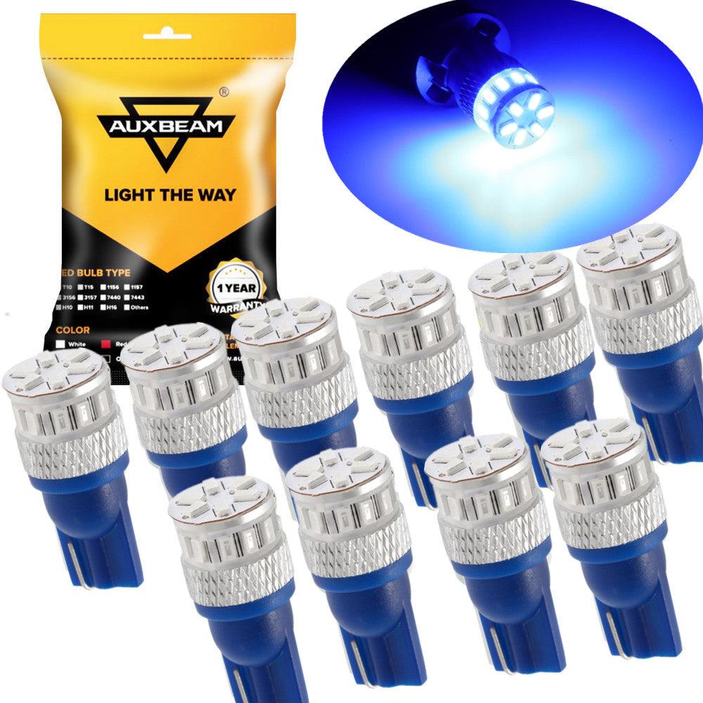 🔥T10/168/194/W5W/2825 White/Red/Amber LED Canbus Non-Polarity Light Bulb for Dome Map License Plate Trunk Cargo Bulbs