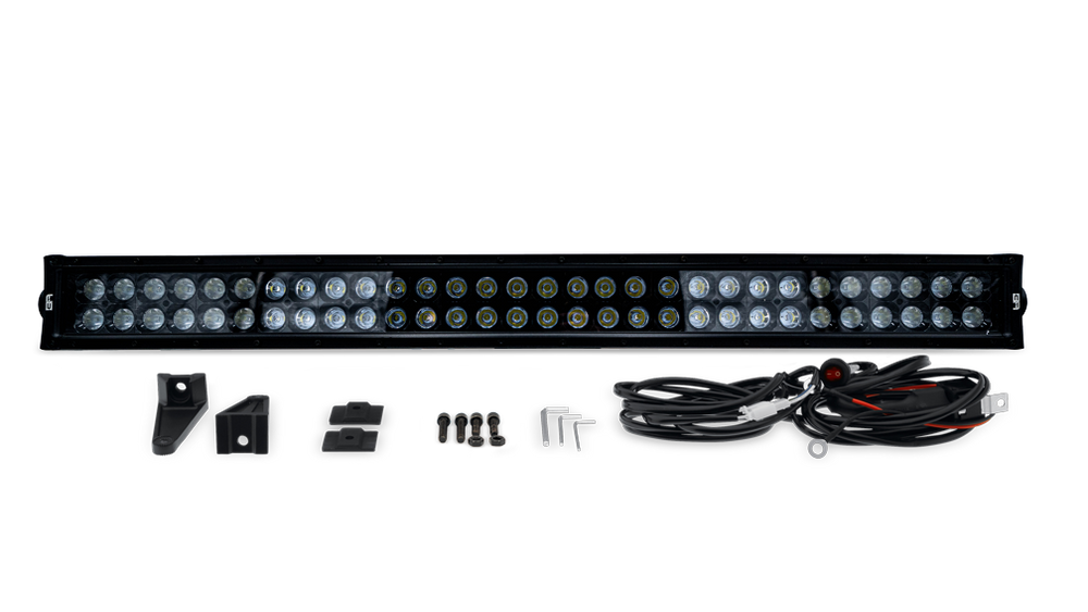Body Armor 4x4 – 30" Blackout LED Light Bar (Combo Beam + Wire Harness) Body Armor 4x4