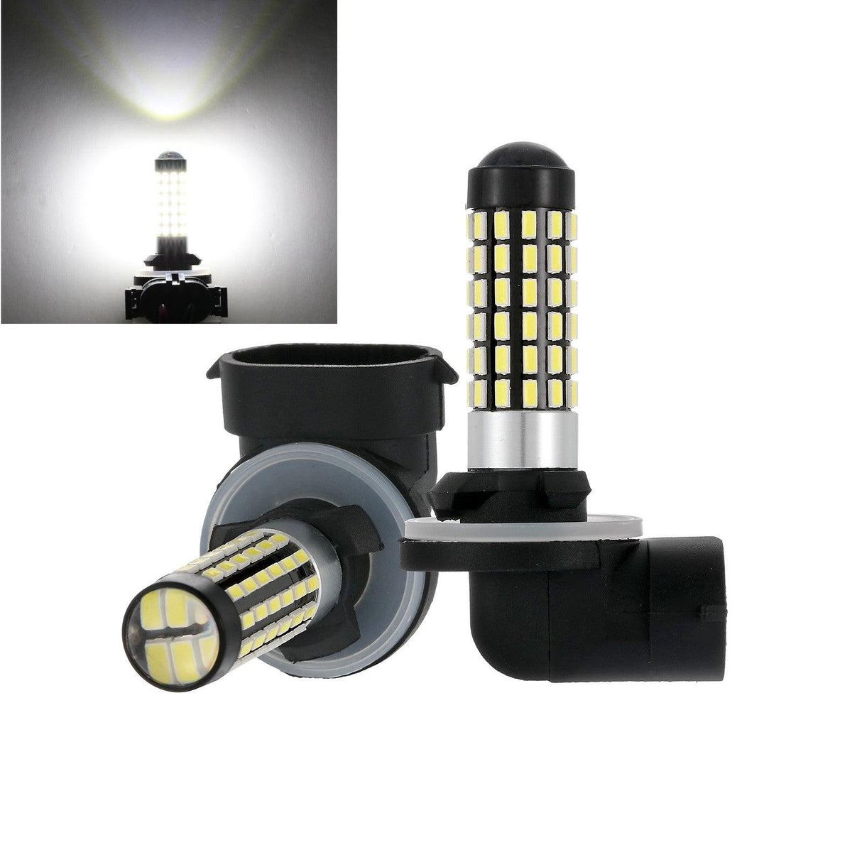 (2pcs/set) 880 881 2000LM 360°with Projector Cool White Led Fog Light Bulbs/DRL