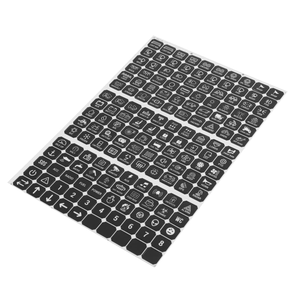 120 Universal Stickers for Switch Panel