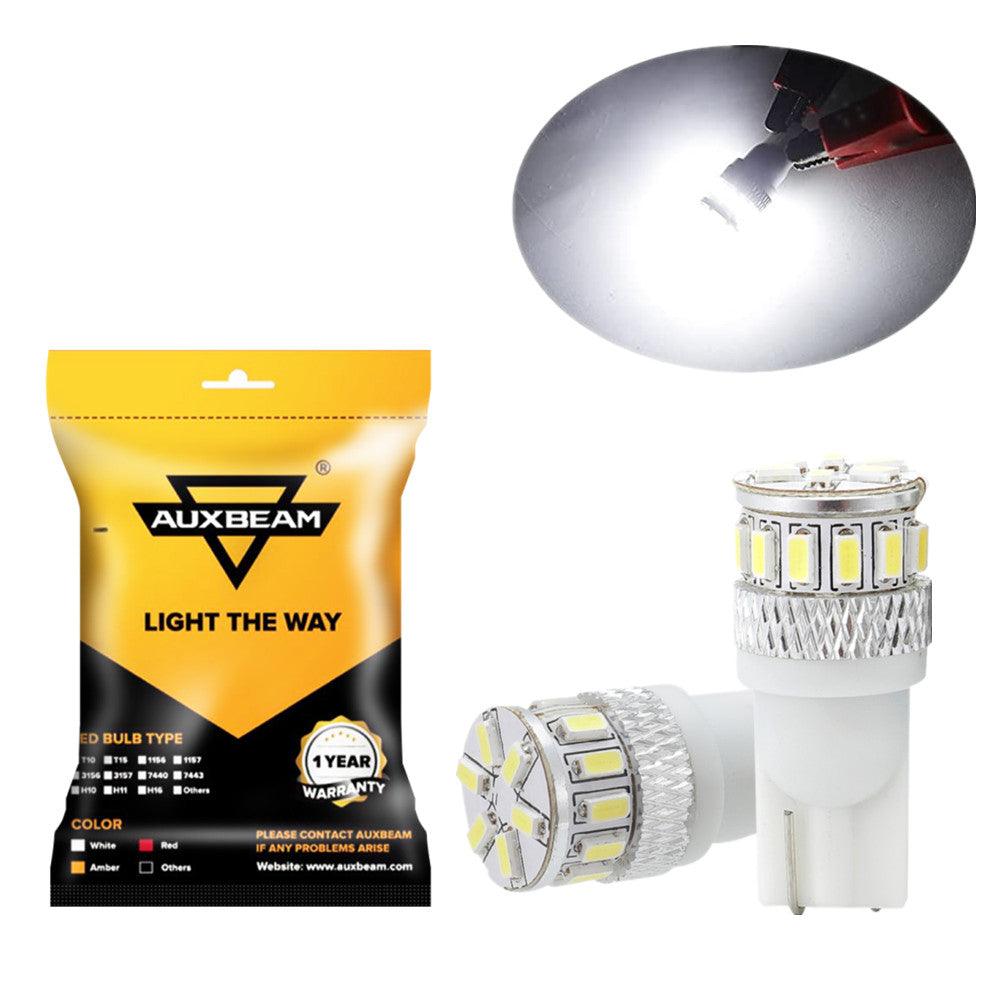 🔥T10/168/194/W5W/2825 White/Red/Amber LED Canbus Non-Polarity Light Bulb for Dome Map License Plate Trunk Cargo Bulbs