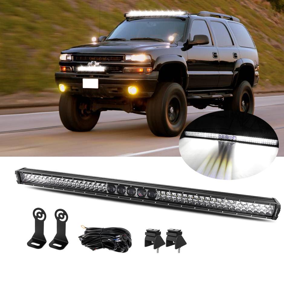5D-PRO Series LED Light Bar with 5D Projectors For Chevy Tahoe