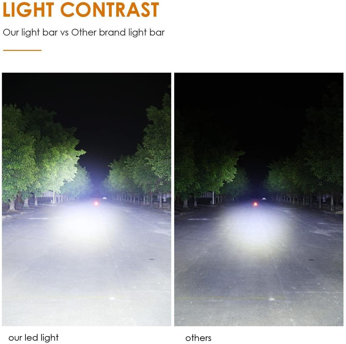 5D Series Straight/Curved Off Road Led Light Bar For 2002 Ford F150