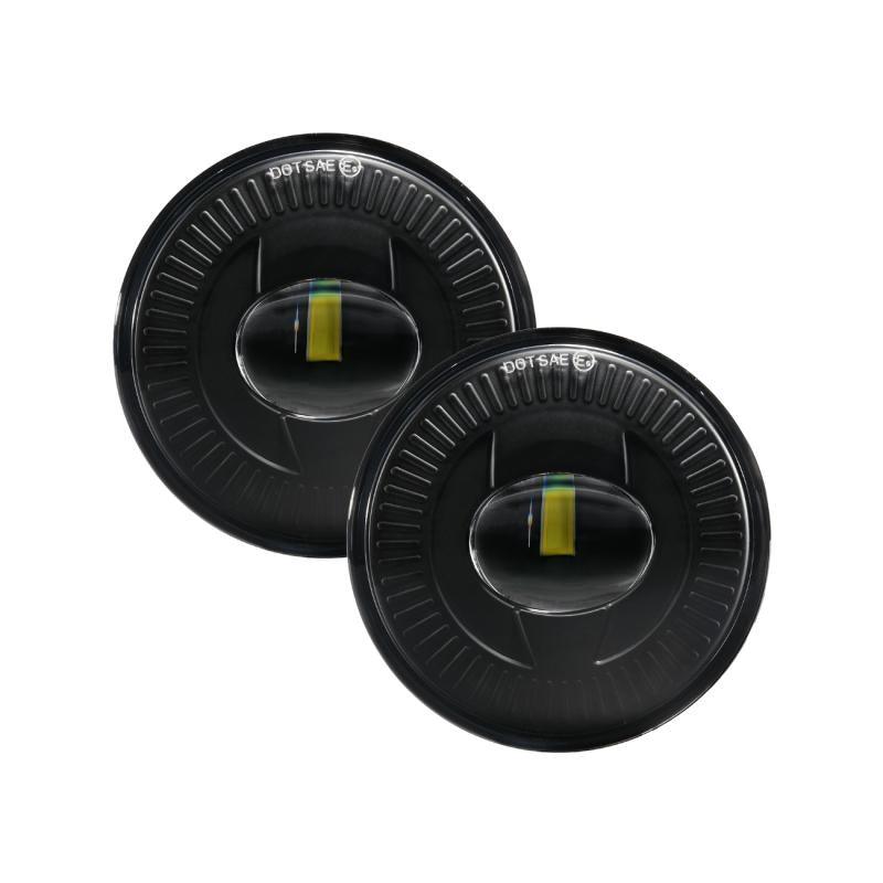 (2pcs/set) 24W Round Black LED Fog Lights 5202 for GMC Acadia 2007 2008 2009 2010 2011 2012