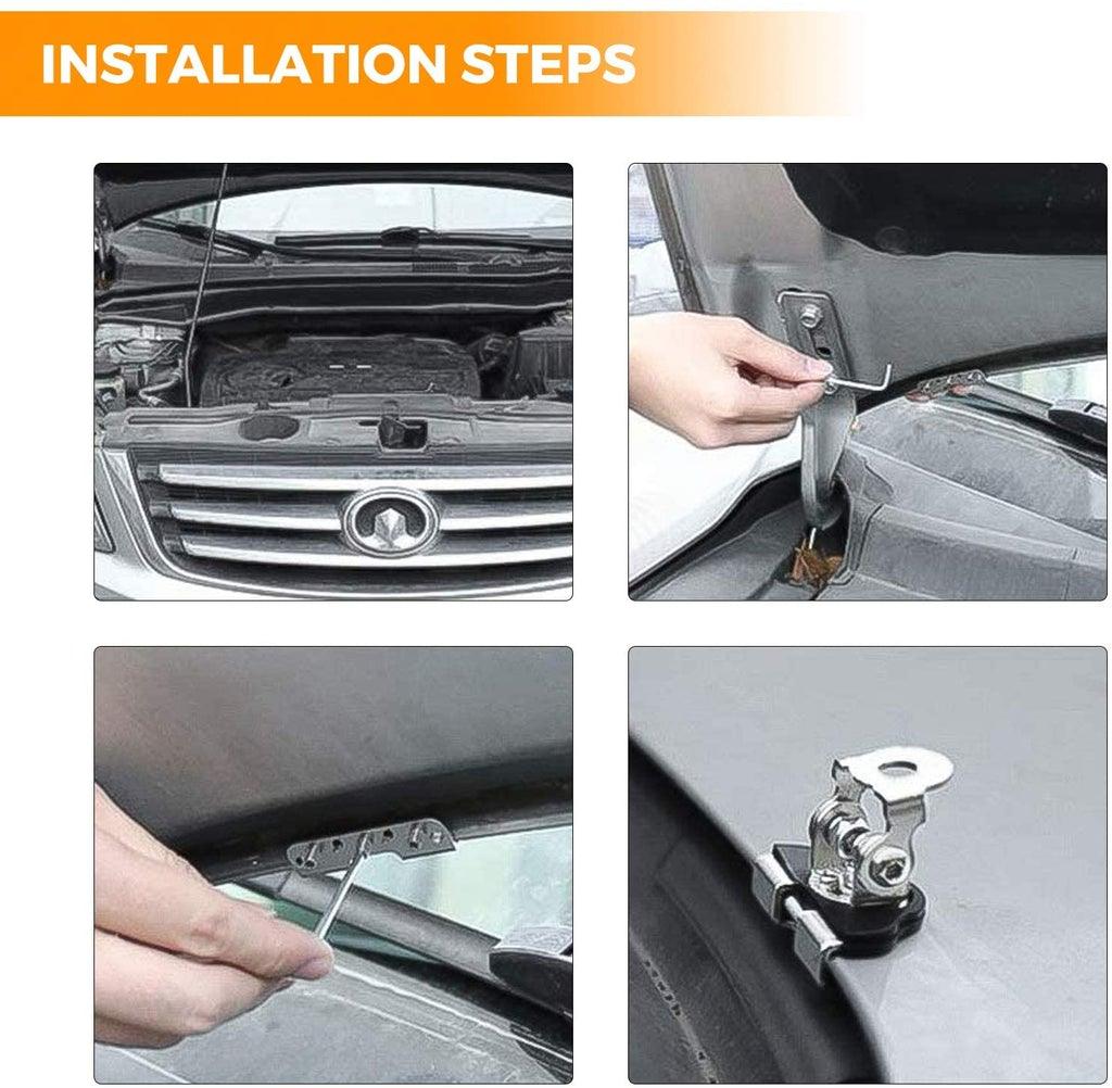 4" Classic-SM Series Spot Beam LED Pods Light + Universal LED Working Lights Mounting Brackets