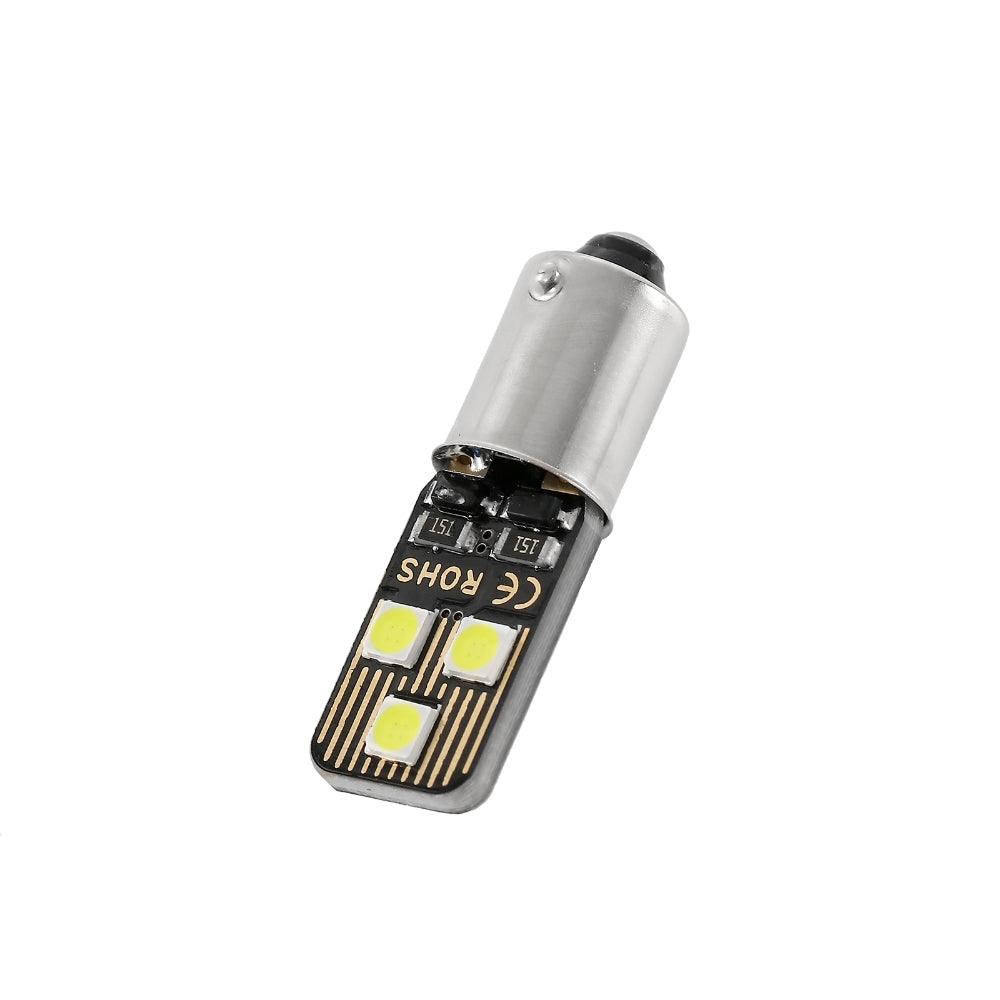 10PCS White Light BA9S BA9 1895 1891 53 57 LED Bulbs for Car Interior Dome Map License Plate Glove Box Light etc