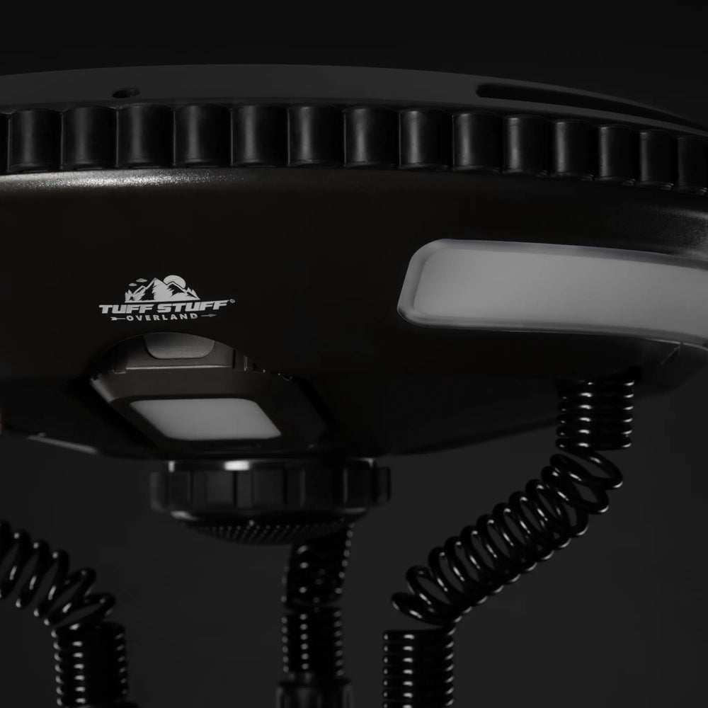 Halo Solar Light, 360-Degree - 700 Lumen, Freestanding, w Speaker Tuff Stuff Overland