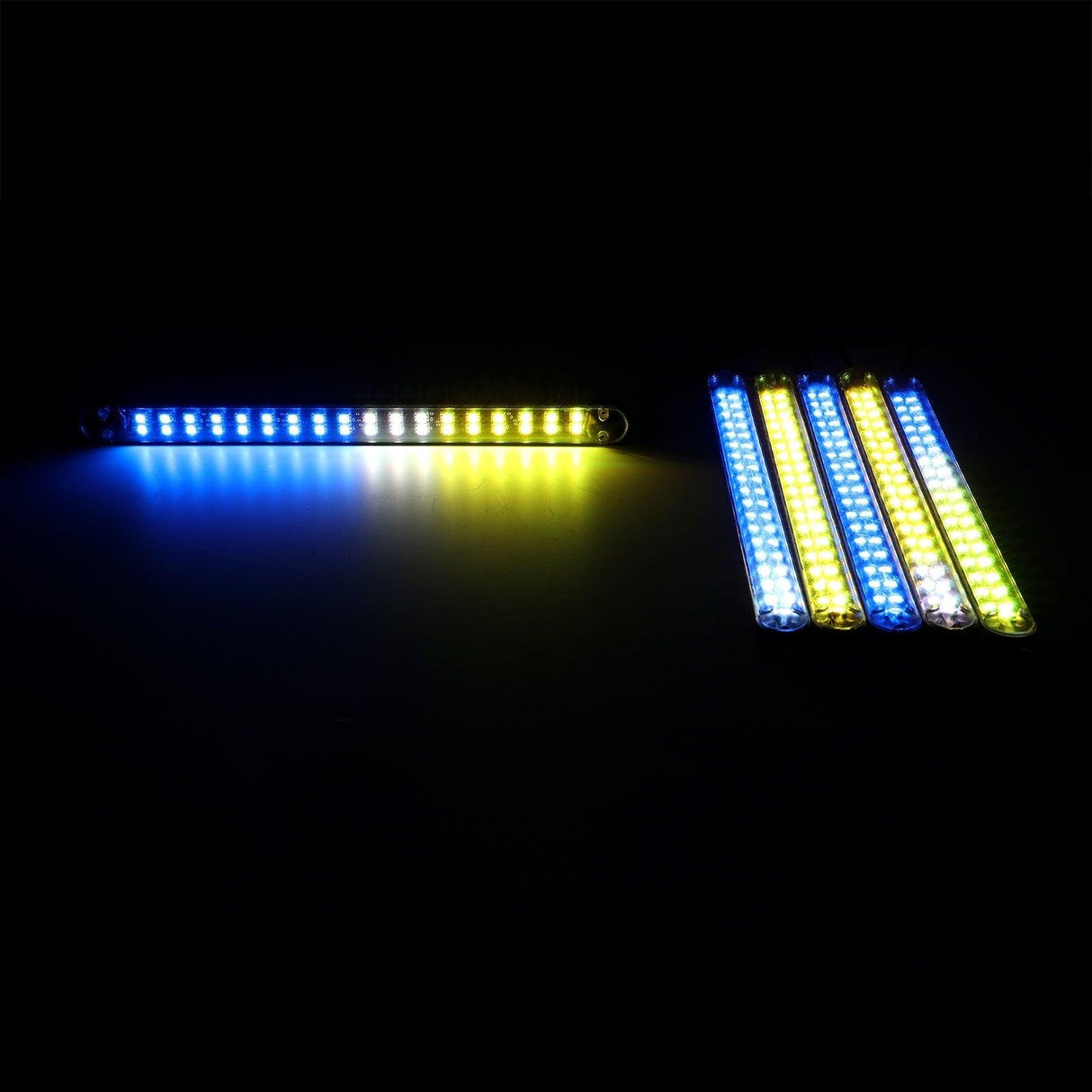 Magic Dream Color RGB Underglow Lights LED Strip Lights Kit with Bluetooth APP & Wireless Remote Control with Brake Light Function for ATV UTV