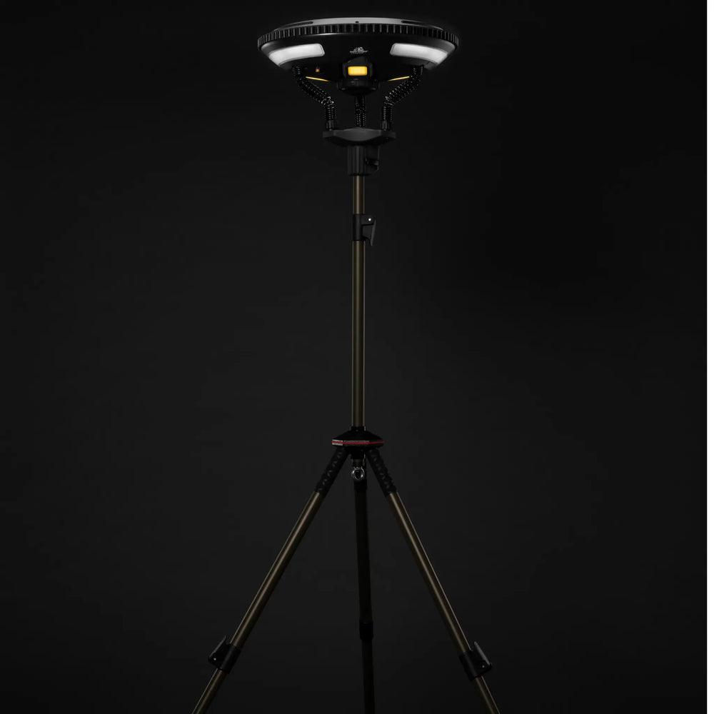 Halo Solar Light, 360-Degree - 700 Lumen, Freestanding, w Speaker Tuff Stuff Overland