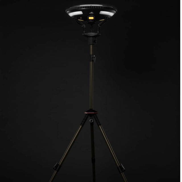 Halo Solar Light, 360-Degree - 700 Lumen, Freestanding, w Speaker Tuff Stuff Overland