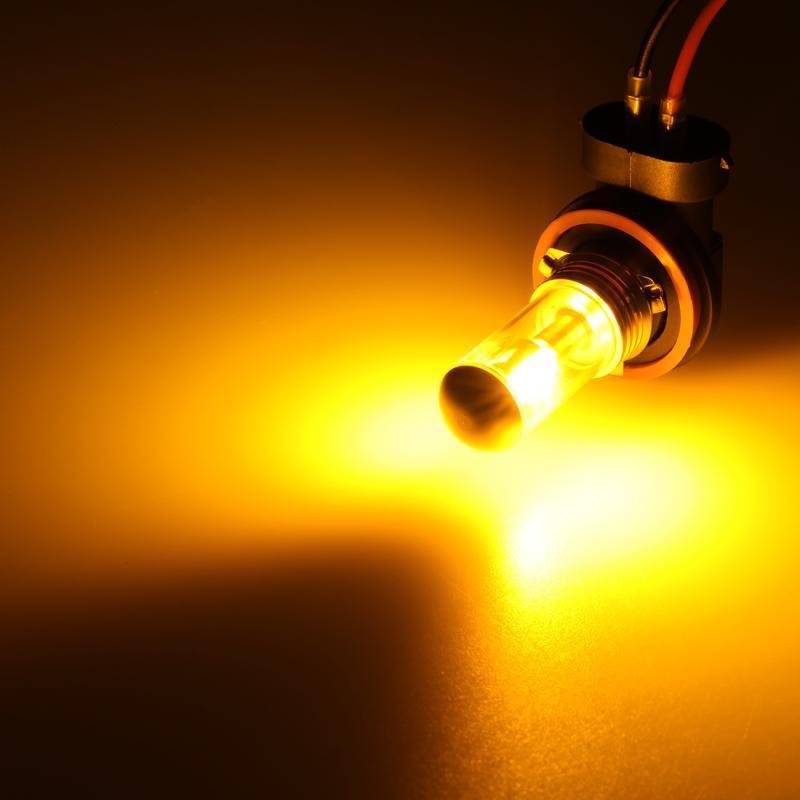 (2pcs/set) SMD 20W 7000LM Natural White/AMBER Led Fog Light Bulbs