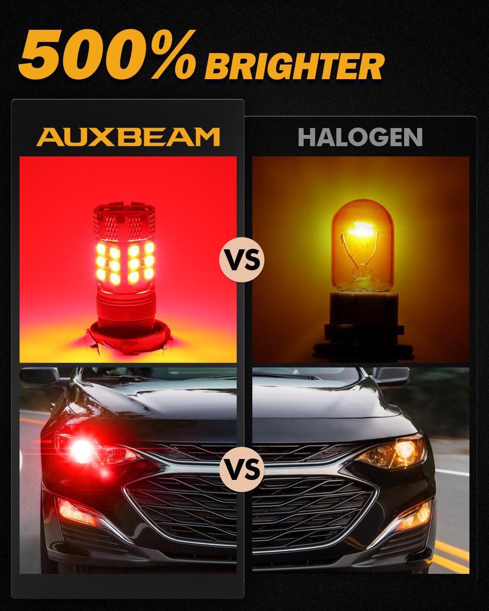 🆕T20 7443 7440 LED Brake/Tail Light Bulbs 50W 4000LM CAN-Bus Error Free Red B21-PRO Series | 2 Bulbs