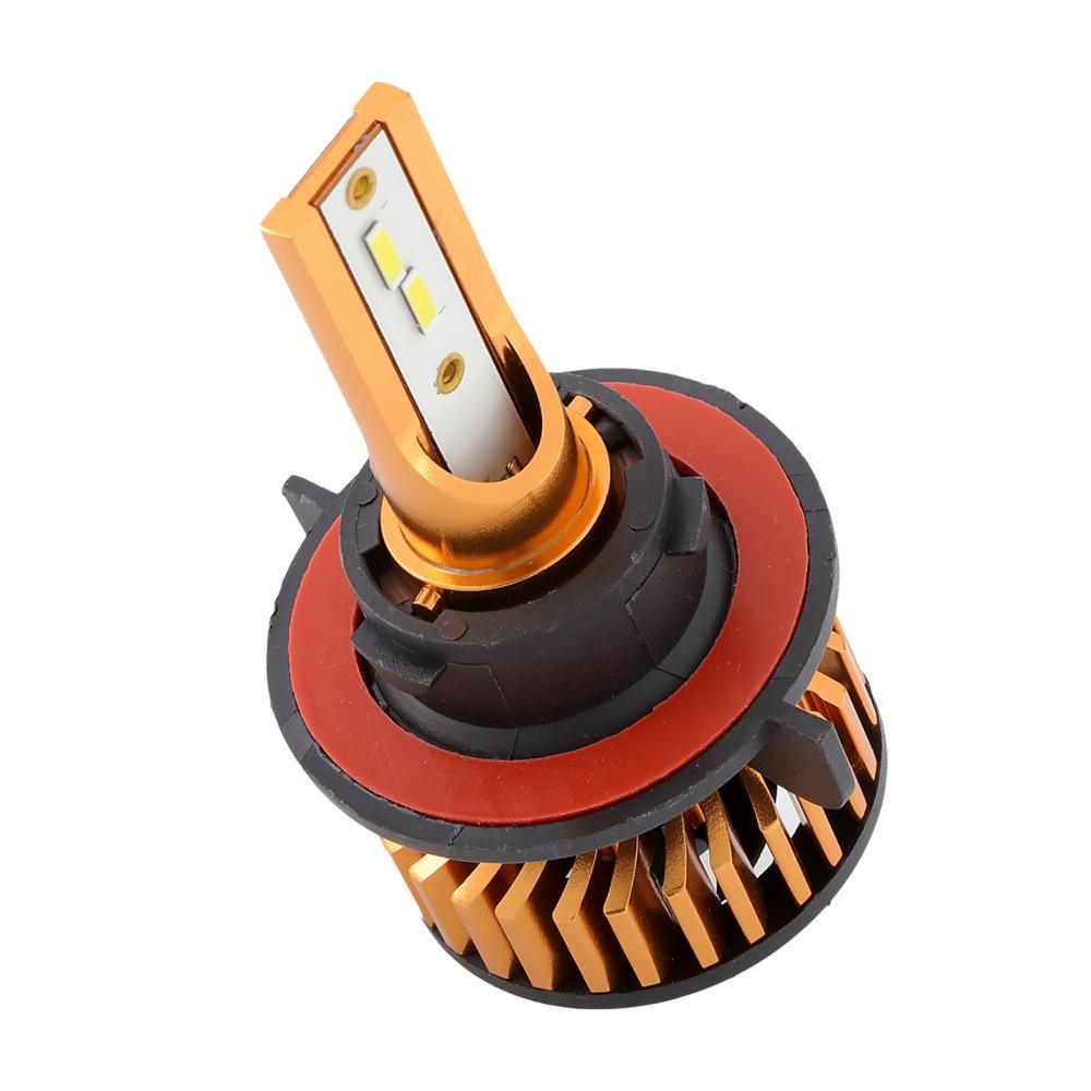 H13 LED Headlight Bulbs 52W 10000LM F2 Series Mini Size 6500K Cool White | 2 Bulbs