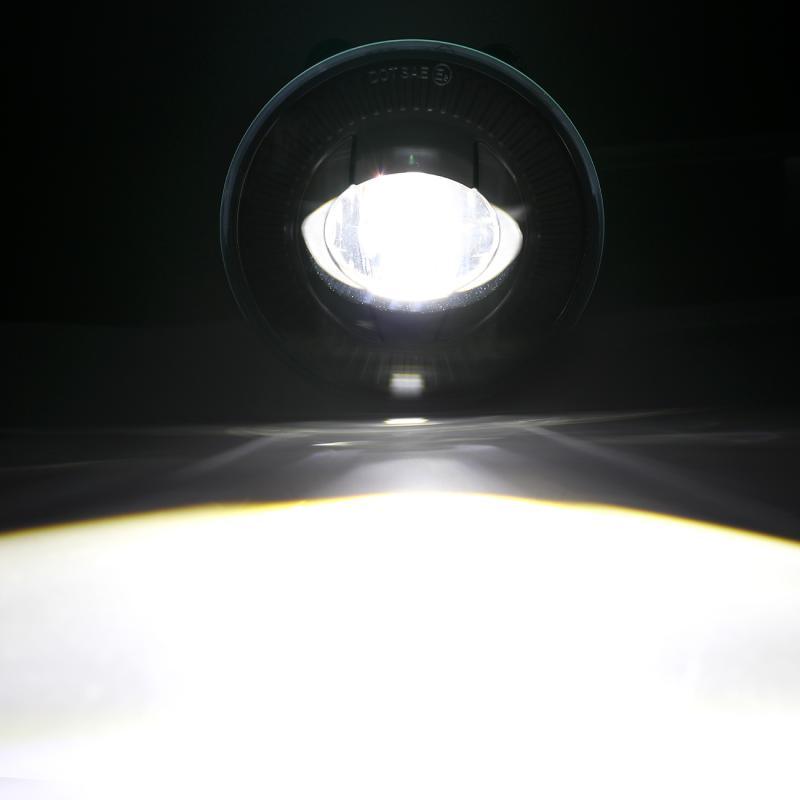 (2pcs/set) 24W Round Black LED Fog Lights 5202 for GMC Acadia 2007 2008 2009 2010 2011 2012