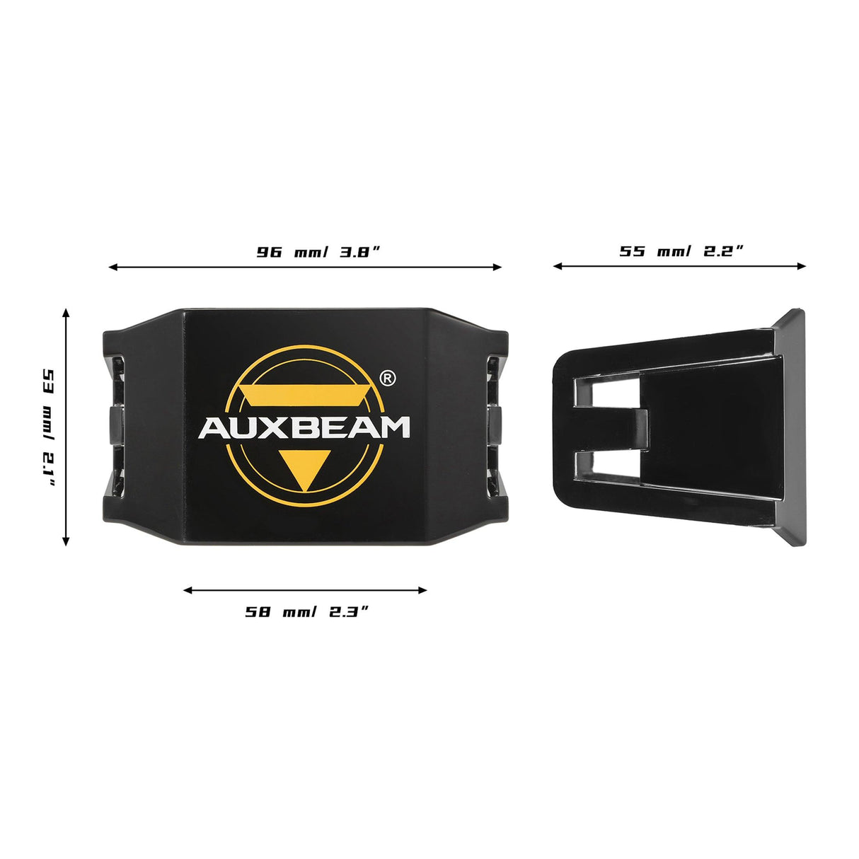 V-Max Series LED Pod Light Black Cover Light Shield Cover