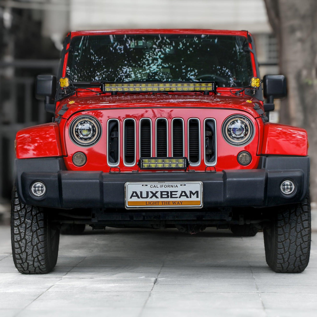 SP-DRL Series 12 Inch/22 Inch/32 Inch/42 Inch Off Road Double Row LED Light Bar With Amber&White DRL