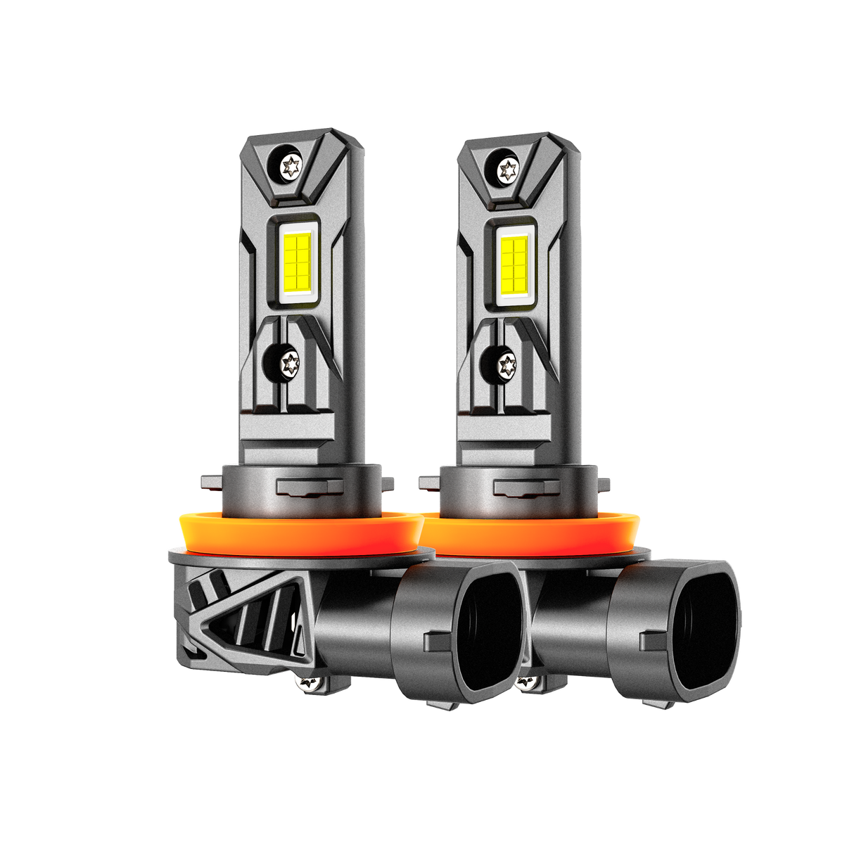 🆕H11/H9/H8 LED Headlight Bulb 90W 22000LM Q26S Series 1:1 Same OEM Size 6500K Cool White | 2 Bulbs