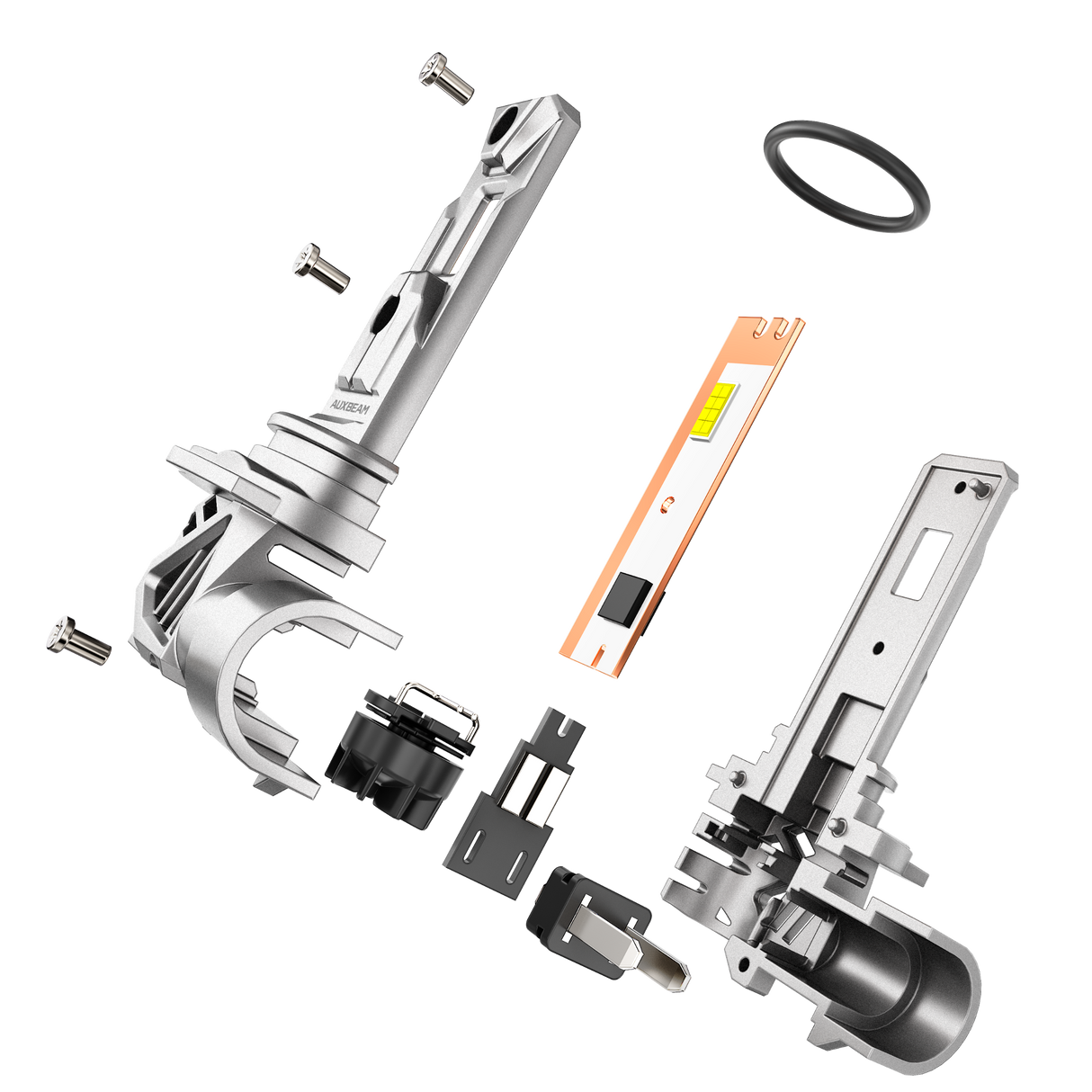 ๐9005+9006 LED Headlight Bulbs 70W 20000LM Q26 Series 1:1 Size Plug-n-Play 6500K Cool White | 4 Bulbs