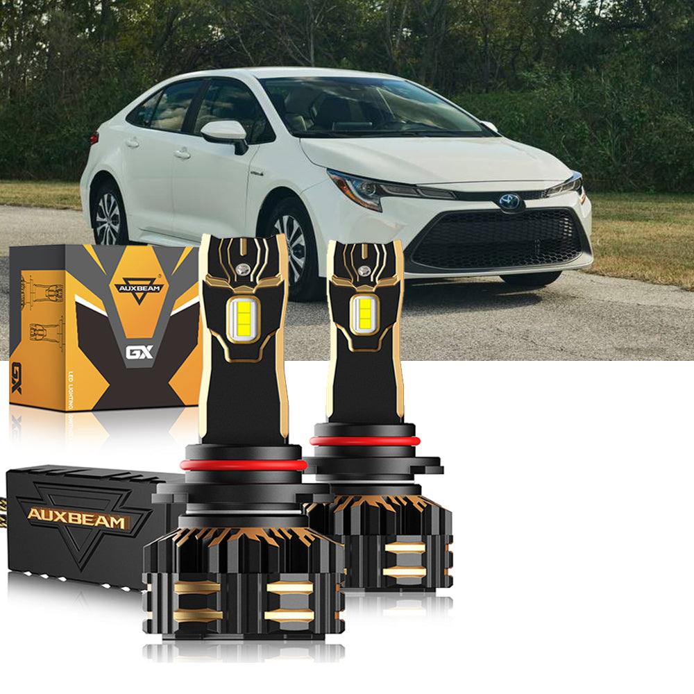 For 2022 Toyota Corolla 9005 9006 LED Headlight Bulbs Bundle