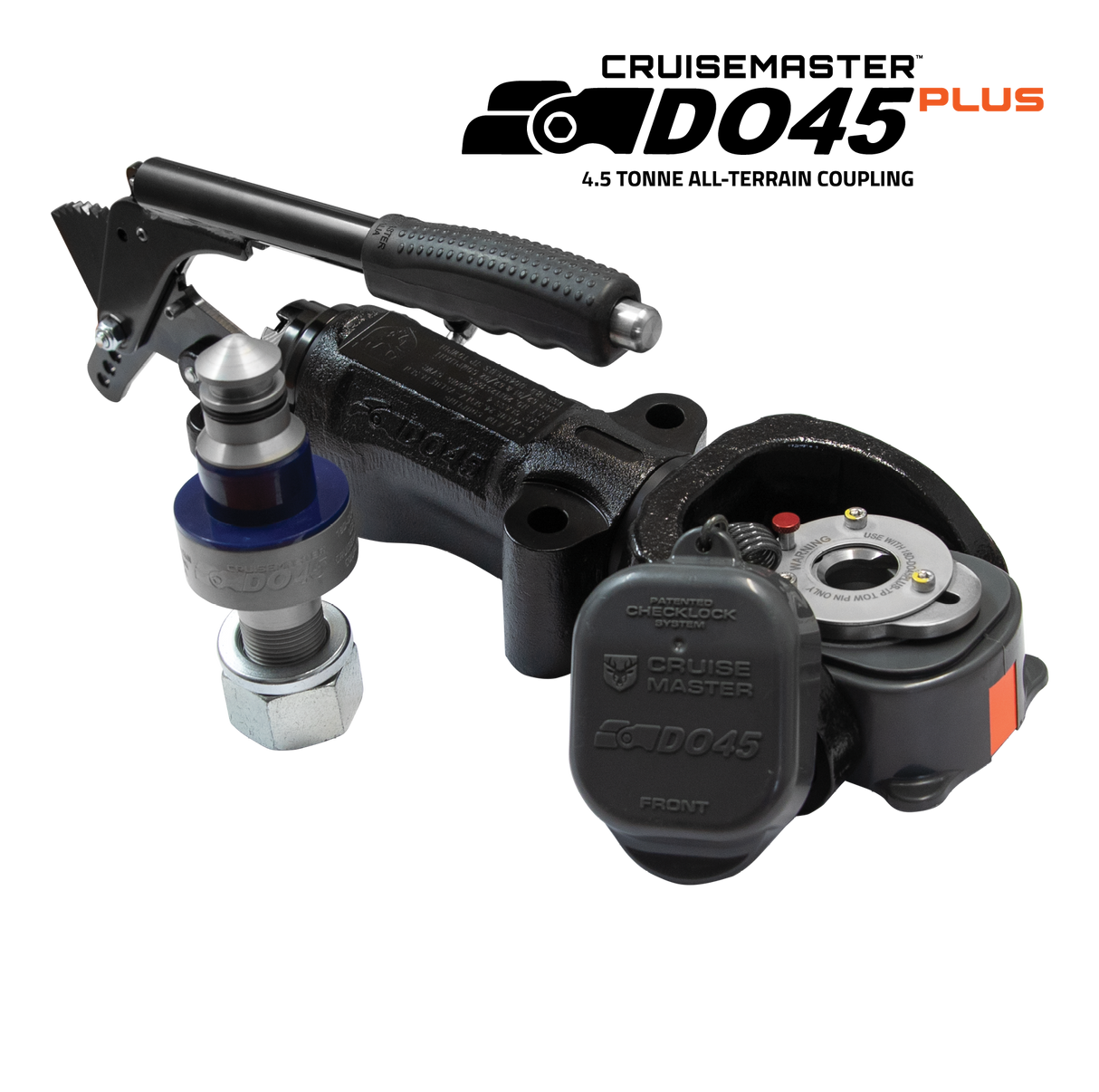 Cruisemaster DO45 Plus – Rugged 4.5T Articulating Drop-On Coupling