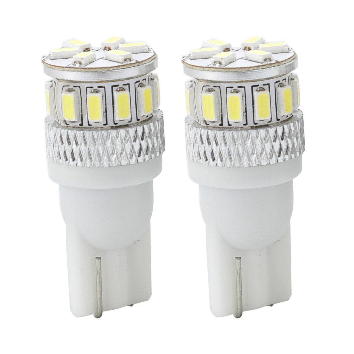 168 2825 W5W T10 LED License Plate/Side Marker/Interior Light Bulbs 4W 300% High Brightness CAN-Bus Error Free 6500K White | 2 Bulbs