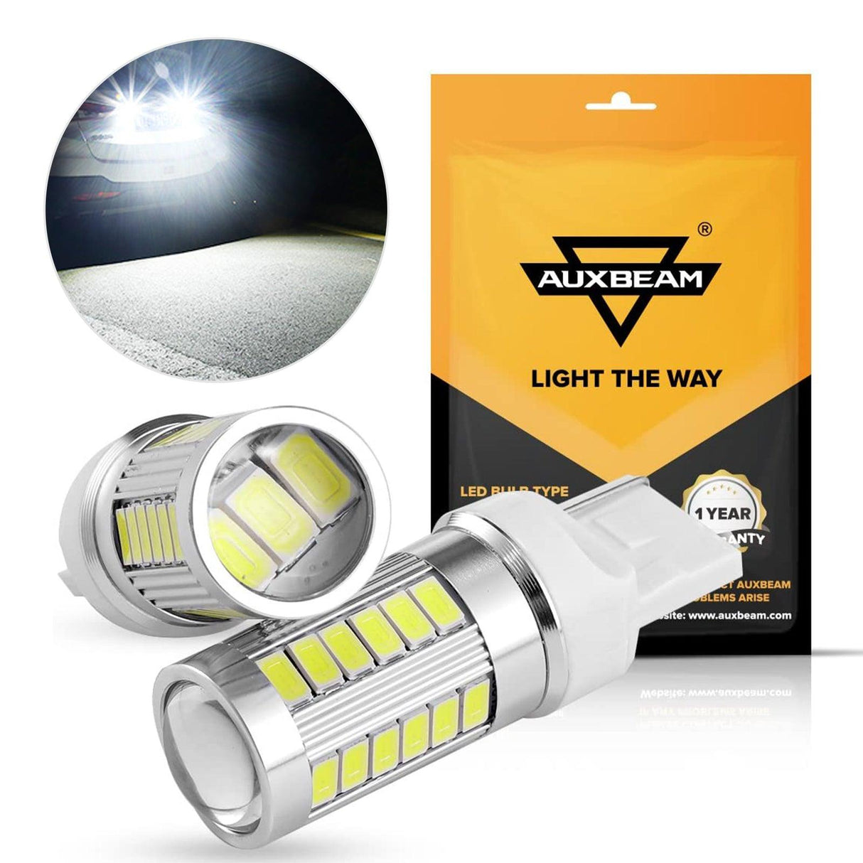 For 2010-2020 Jeep Wrangler H13 LED Headlight Bulbs