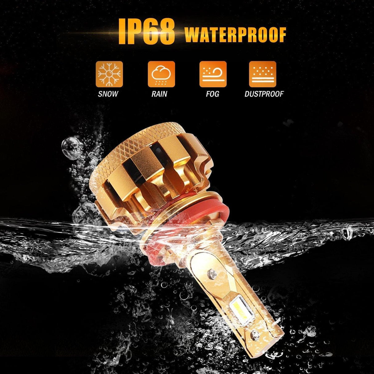 FOR 2007-2019 Chevrolet Silverado 1500 2500 3500 9005+H11+5202 High Low Beam Fog Light Combo F-16 Plus Series Automotive Grade 28000LM LED Light Bulbs