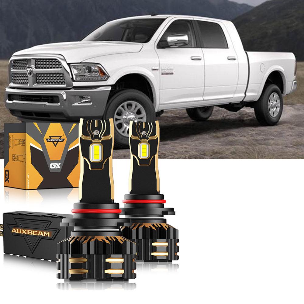 For 2018-2019 Ram 2500 (without projector-type headlights) 9005 h11 LED Headlights Bulbs Bundle