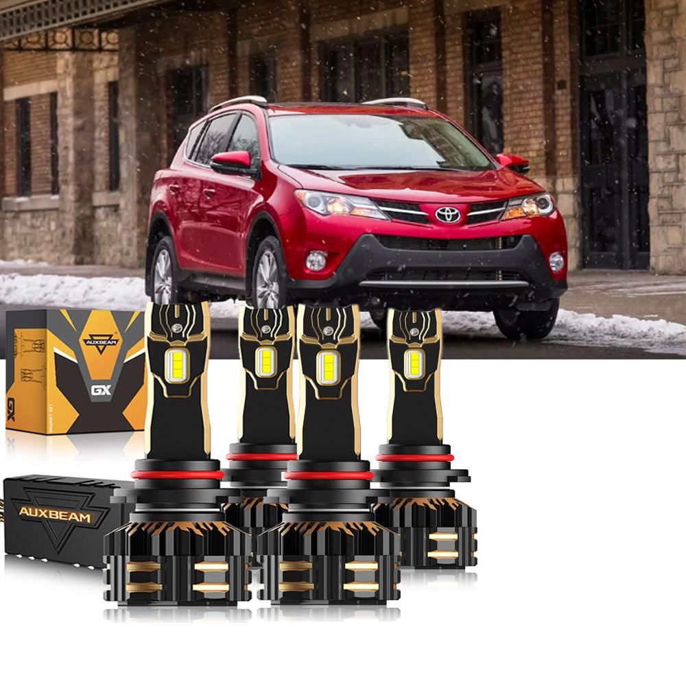 For 2013-2015 Toyota RAV4 9005 LED Headlight Bulbs Bundle